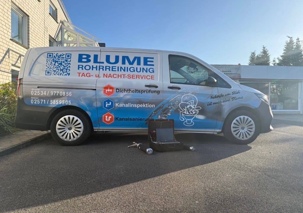 Rohrreinigung Blume